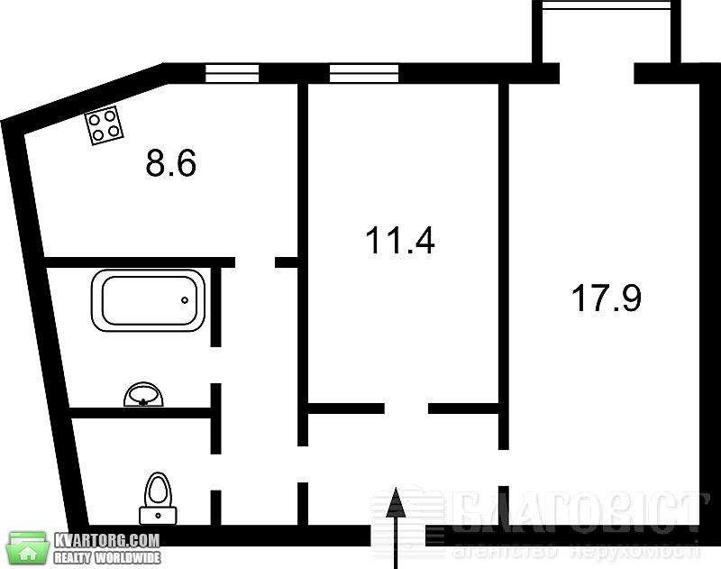Sell 2-room apartment. Киев,  Московская — photo 6