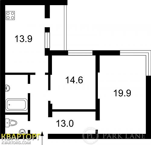 Sell 2-room apartment. Киев, Вильямса — photo 2