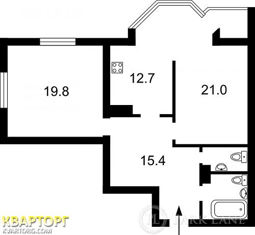 Sell 2-room apartment. Киев,  Краковская — photo 2