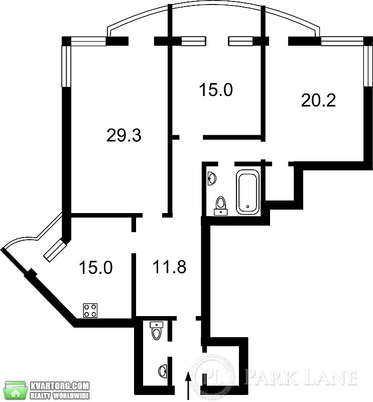 Sell 3-room apartment. Киев,  Руданского — photo 4