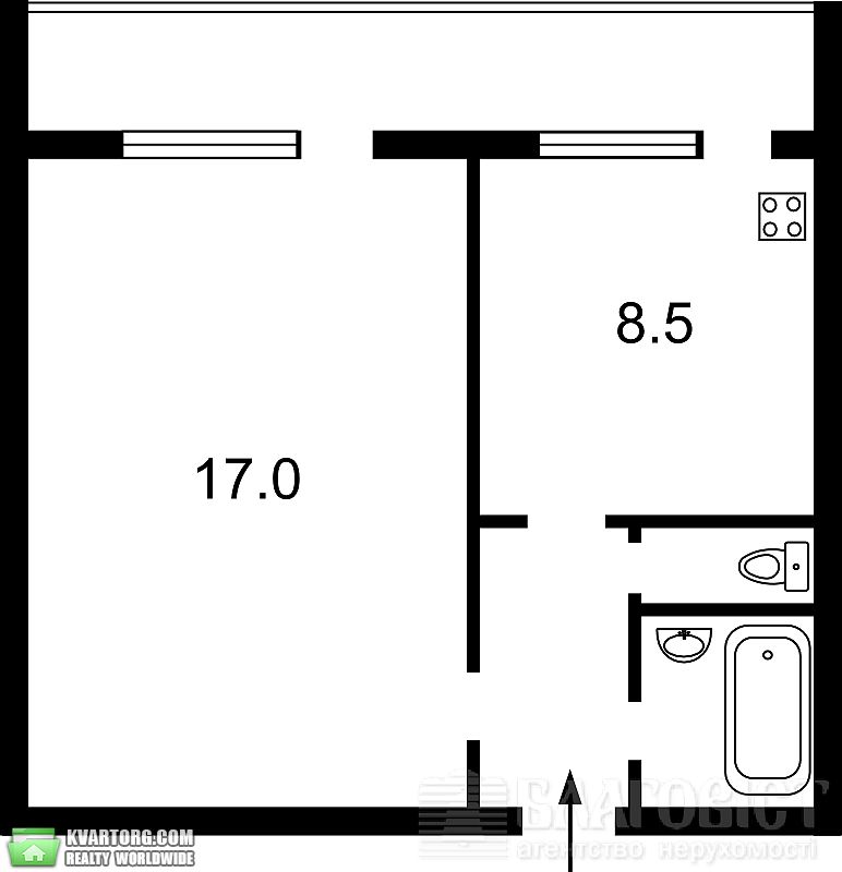 Sell 1-room apartment. Киев,  Черновола — photo 3