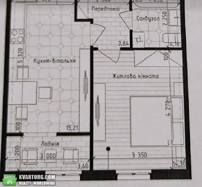 Sell 1-room apartment. Киев, Максимовича — photo 8