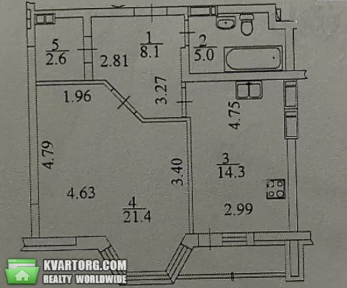 Sell 1-room apartment. Киев,  Липковского — photo 6
