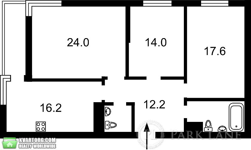 Sell 3-room apartment. Киев,  Барбюса — photo 3