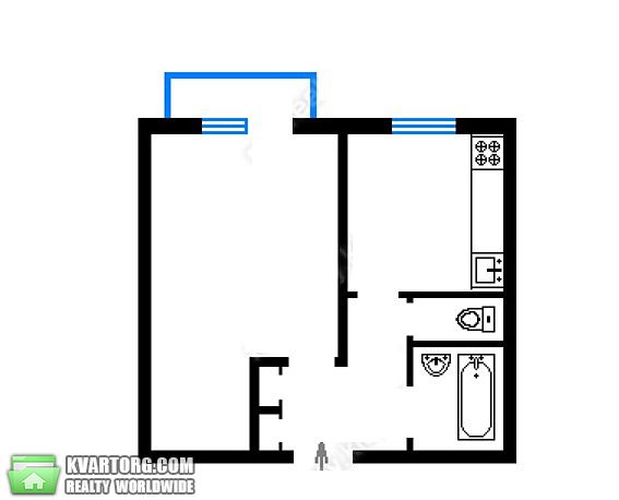 Sell 1-room apartment. Киев, пр. Лобановского — photo 3