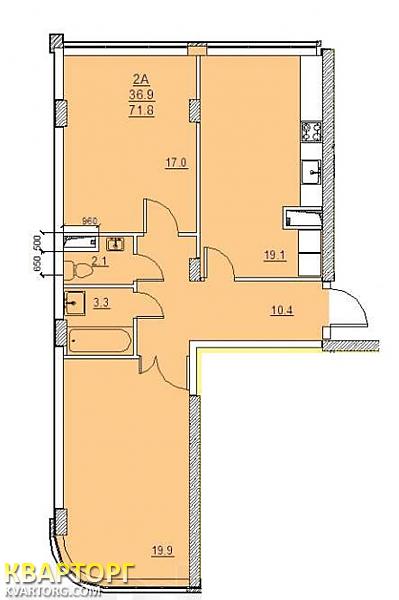 Sell 2-room apartment. Одесса, Косвенная — photo 3