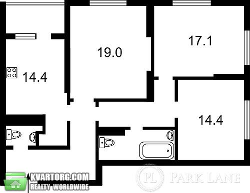 Sell 3-room apartment. Киев,  Красногвардейская — photo 8