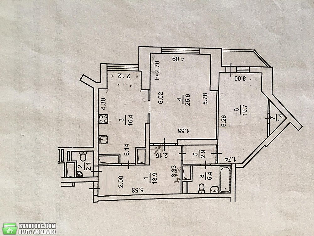 Sell 2-room apartment. Киев,  Княжий Затон — photo 10