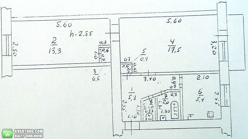 Sell 2-room apartment. Одесса, Катаева переулок — photo 4