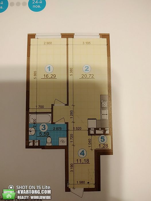 Sell 1-room apartment. Киев,  Правды пр — photo 4