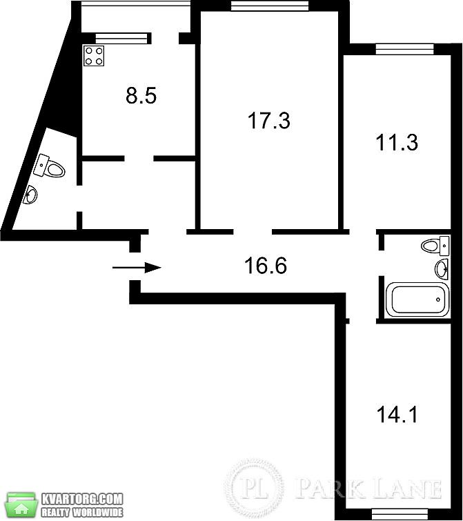 Sell 3-room apartment. Киев,  Чавдар — photo 2