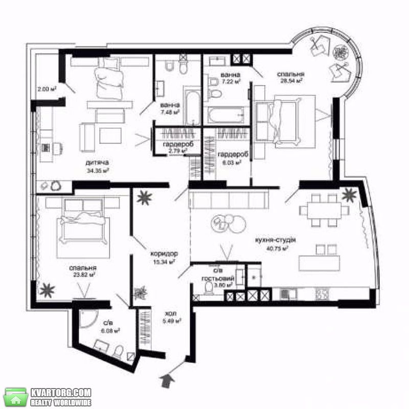 Sell 3-room apartment. Киев,  Лейпцигская — photo 8