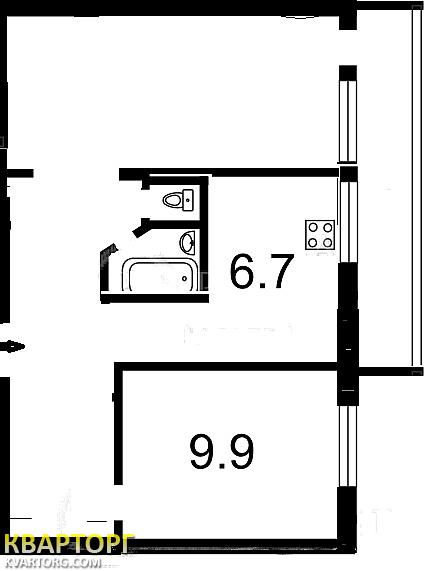 Sell 2-room apartment. Киев, мате залки — photo 2