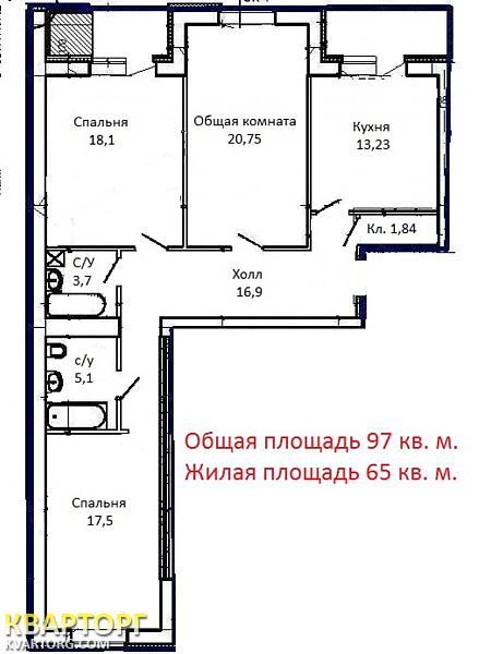 Sell 3-room apartment. Днепропетровск, Лазаряна — photo 7