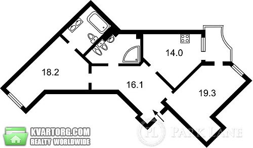 Sell 2-room apartment. Киев, Барбюса — photo 3