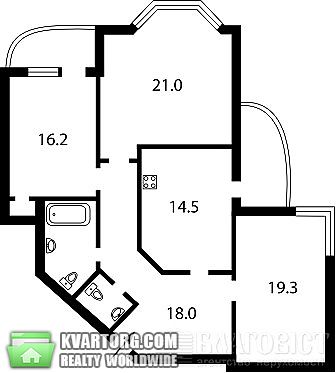 Sell 3-room apartment. Киев,  Осенняя — photo 2