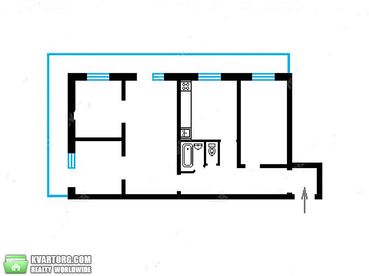 Sell 4-room apartment. Киев,  Чернобыльская — photo 3