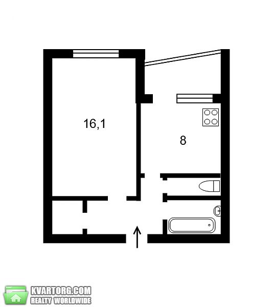 Sell 1-room apartment. Киев, Курчатова — photo 2
