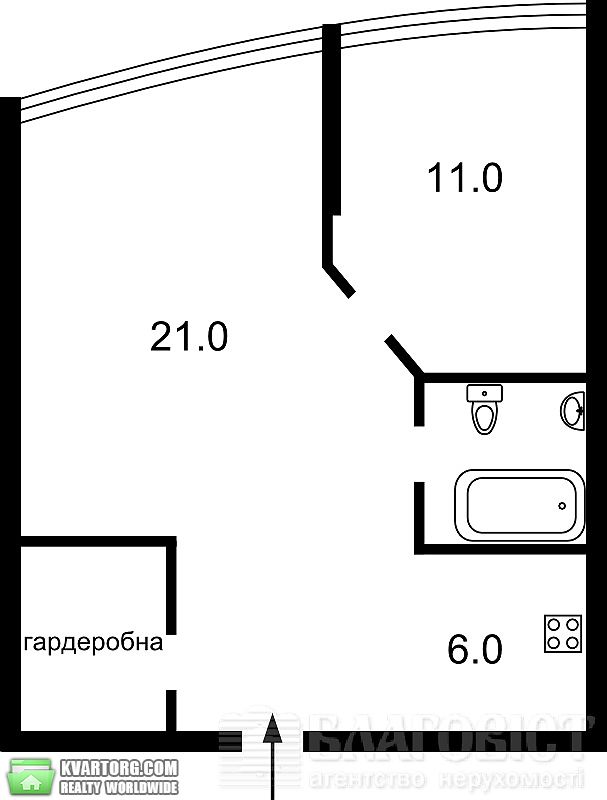 Sell 1-room apartment. Киев, Вышгородская — photo 5