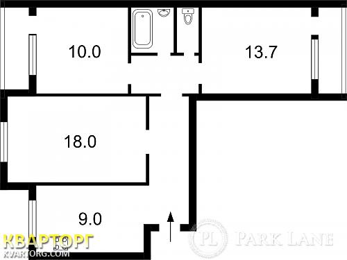 Sell 3-room apartment. Киев,  Драгоманова — photo 3
