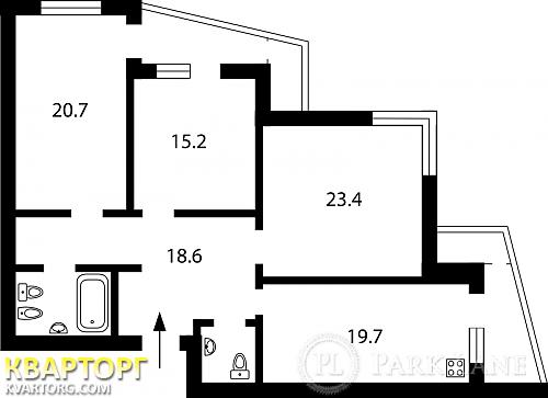 Sell 3-room apartment. Киев,  Ирпенская — photo 2