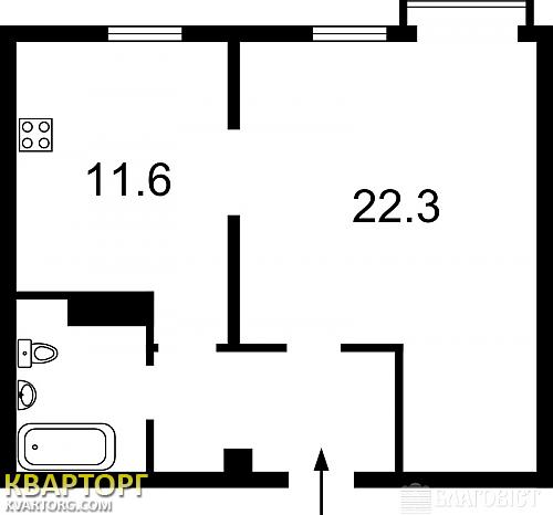 Sell 1-room apartment. Киев,  Введенская — photo 2