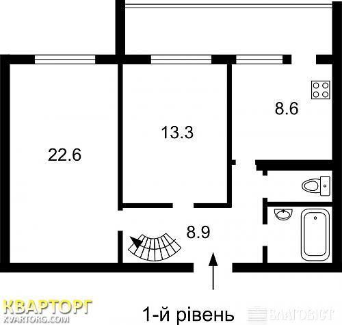 Sell 4-room apartment. Киев,  Дарницкий бул — photo 2