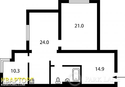 Sell 3-room apartment. Киев,  Днепровская наб — photo 1