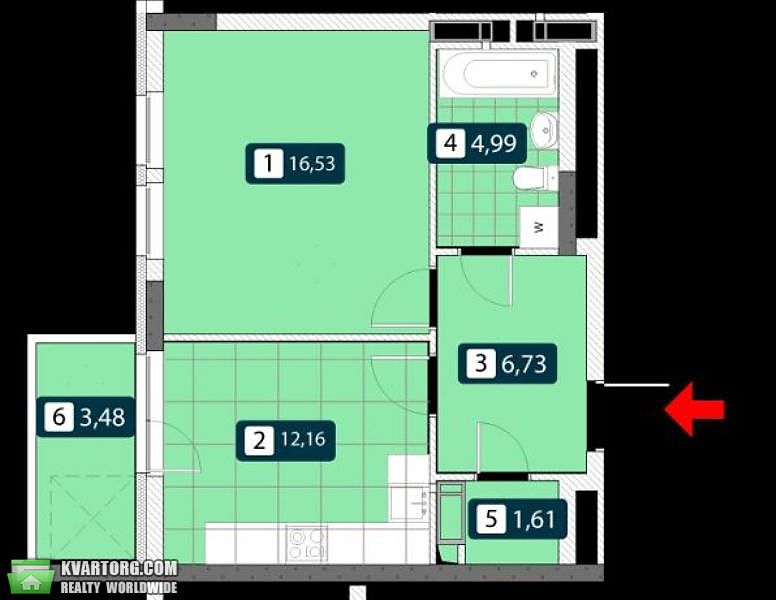 Sell 1-room apartment. Киев, Победы пр — photo 2