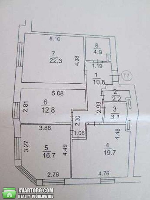Sell 3-room apartment. Киев,  Борщаговская — photo 5