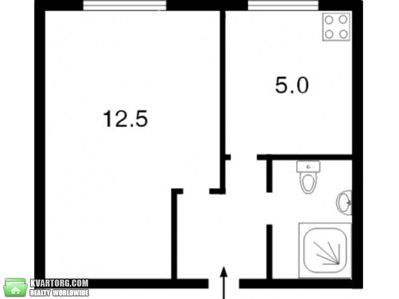 Sell 1-room apartment. Киев,  Вышгородская — photo 2