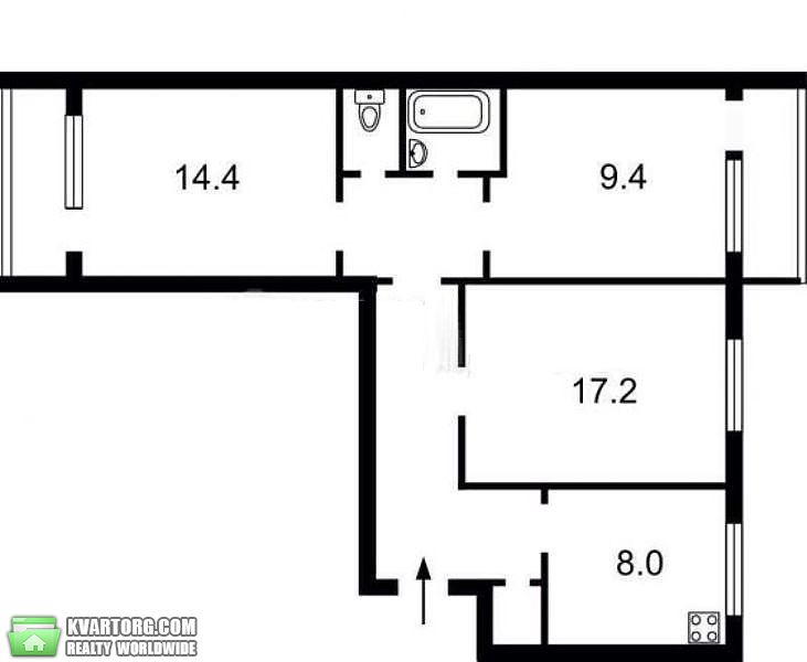 Sell 3-room apartment. Киев, Героев Днепра — photo 6