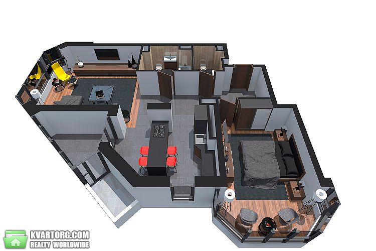 Sell 2-room apartment. Киев,  Струтинского — photo 2