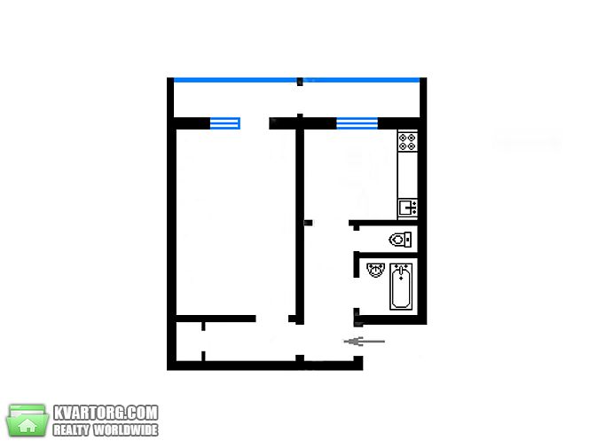 Sell 1-room apartment. Киев,  Харьковское шоссе — photo 5