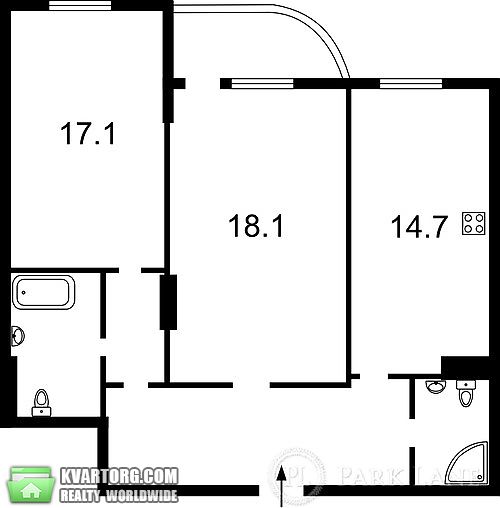 Sell 2-room apartment. Киев, Драгомирова — photo 3