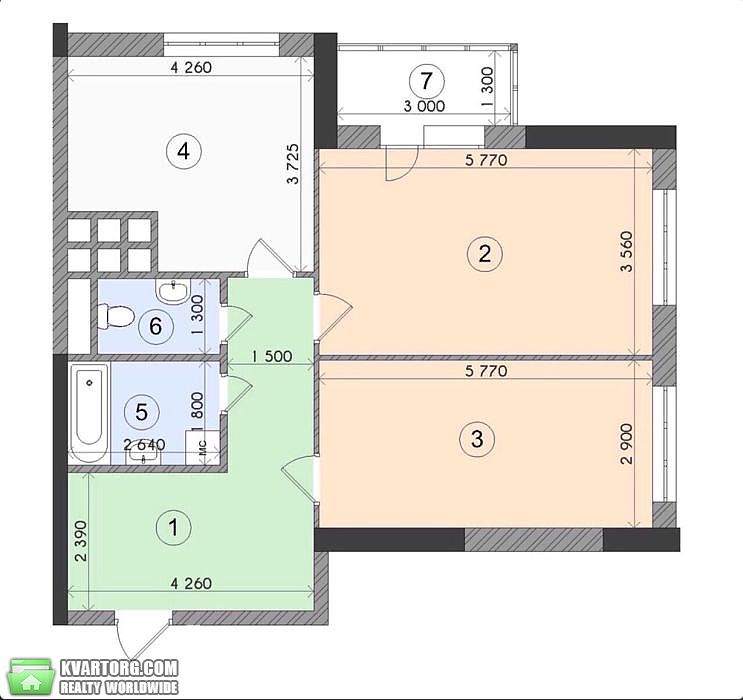 Sell 2-room apartment. Киев,  Никольско-Слободская — photo 8