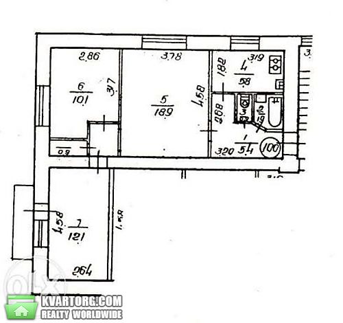 продам 3-комнатную квартиру. Киев,  Фрунзе - фото 1