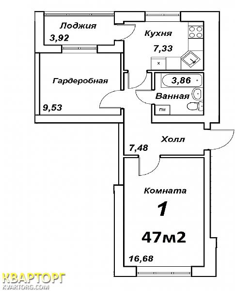 продам 2-комнатную квартиру. Вишневое,  Одесская - фото 1