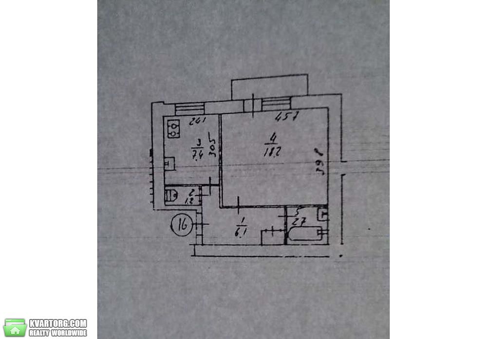 Sell 1-room apartment. Киев,  Тарасовская — photo 1