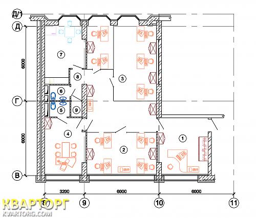Rent out office. Киев,  Днепровская наб — photo 7