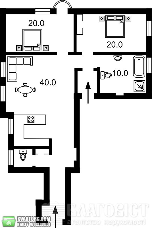 Sell 3-room apartment. Киев,  Тургеневская — photo 3