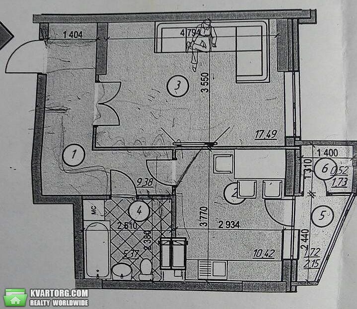 Sell 1-room apartment. Киев,  Харьковское шоссе — photo 4