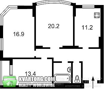 Sell 3-room apartment. Киев,  Днепровская наб — photo 2