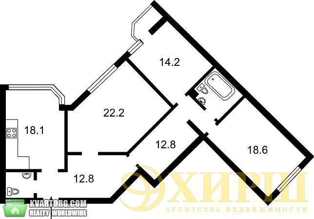 Sell 3-room apartment. Киев, Мейтуса — photo 4