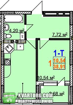 Sell 1-room apartment. Киев, ул. Богатырской — photo 2