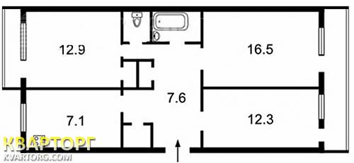 Sell 3-room apartment. Киев, Шевченко бул. — photo 2