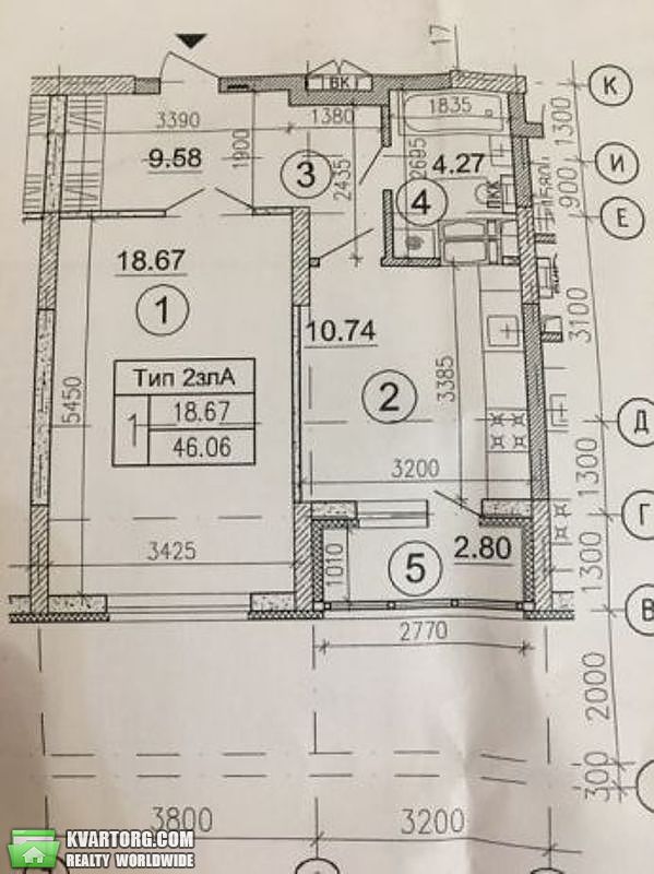 Sell 1-room apartment. Киев,  Краковская — photo 2