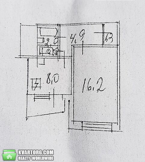 Sell 1-room apartment. Киев,  Радужная — photo 6
