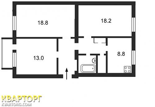 Sell 3-room apartment. Киев, Щербакова — photo 3