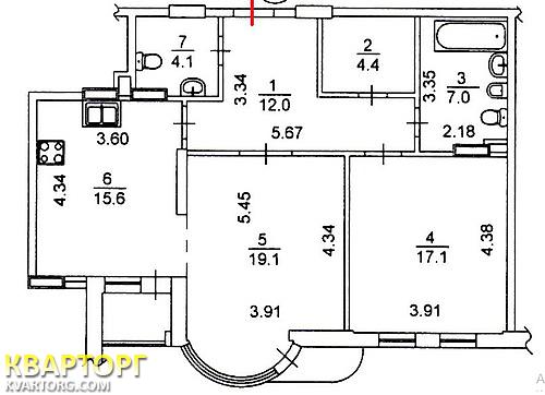 Sell 2-room apartment. Киев, Барбюса Анри — photo 3